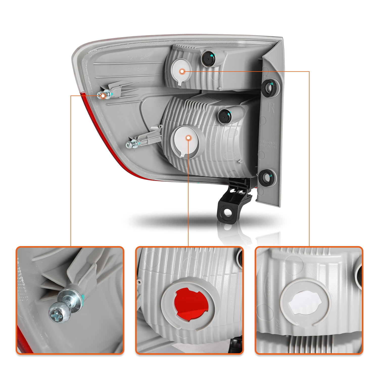 For 2011 2012 2013 Dodge Durango Tail Lamp Outer Tail Light Driver & Passenger