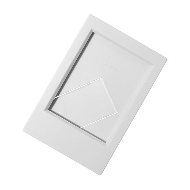 Matsuzay Decoración de marco de fotos de , soporte de fotos, marcos de póster rectangulares, accesorio de soporte para dormitorio, oficina, Almacenamiento y organización del hogar Gris