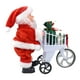 thumbnail image 2 of Santa Figura Navideña con Carrito Musical Decorativo Juguete Interactivo con Canciones Material Pp Adecuado para Regalo Infantil y, 2 of 9