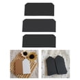 thumbnail image 1 of 100 etiquetas de regalo en blanco, resistentes a las arrugas, resistentes a las rasgaduras, etiquetas de papel Kraft gruesas, etiquetas huecas de Negro Colco Etiquetas colgantes, 1 of 8