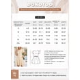 thumbnail image 5 of Vestido Dokotoo 2025 para mujer de verano con cuello redondo y volantes, 5 of 5