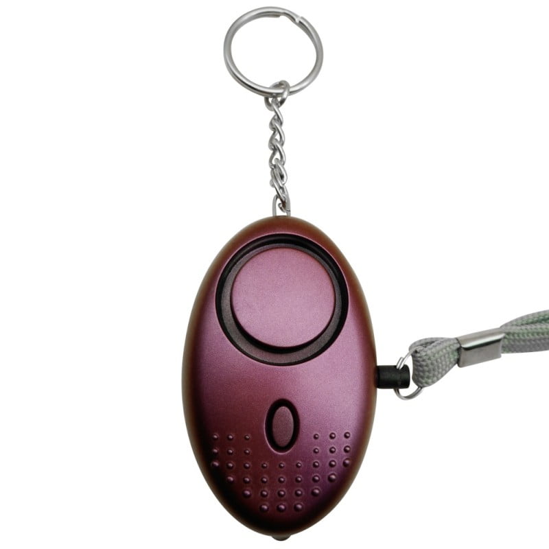 2pcs Safe Sound Personal Alarm Keychain LED Light 130DB Emergency Self defense 