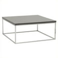 thumbnail image 1 of Eurostyle Teresa Table Basse Carrée en Laque Grise, 1 of 2