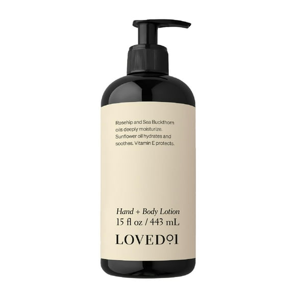 Loved01 Loción para manos y cuerpo John Legend Skincare Crema ligera diaria sin fragancia formulada con manteca de karité y vitamina E 15 oz