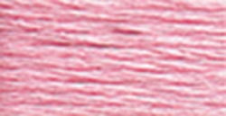 DMC Mouline 117-605 Six-Strand Embroidery Thread, Very Light Cranberry, 8.7-Yards