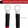 thumbnail image 3 of 4 x Battery Connection 50 A Plug, 50 A 600 V Quick Connect Battery Connector Quick Connection Plug for Winch or Trailer, Car, High Current Connector (Grey, Red)(T011), 3 of 4