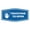 Blue, variant on Signs ByLITA Fancy Touch Pad to Open Sign (Blue) - Small