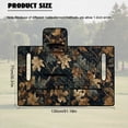 thumbnail image 7 of SEANATIVE Golf Cart Seat Covers for 2 Person Seats, Dust-proof Golf Cart Seat Blanket with 4 Pockets for EZGO Club Car Decor Accessories, Camo Hunting Forest Black, 7 of 7