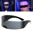 thumbnail image 4 of Gafas de sol futuristas jinwen 4 Uds. Gafas Robóticas de Protección Estrecha, 4 of 8