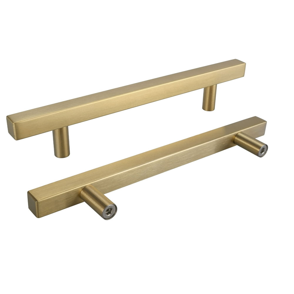 Goldenwarm Brushed Brass Pulls Gold Hardware Handle