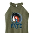 thumbnail image 3 of Disney Brave - Merida & Angus Change Your Fate - Juniors High Neck Tank Top, 3 of 5