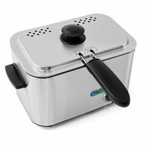 Elite Cuisine EDF1511 Electric 1.2 Qt. / 4.8 Cup Oil Capacity Deep Fryer