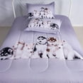 thumbnail image 5 of 3 Pieces Lovely Siberian Husky Dogs Print 3D Comforter Sets Queen Size Bedding for Teen Boys Adult Down Alternative Quilts Lightweight Bedspread Gray Blankets, 5 of 5