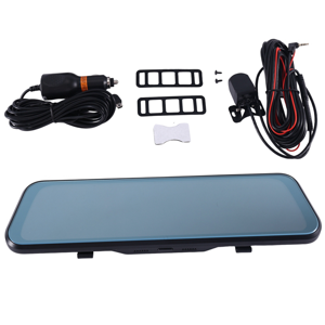 10 Inch1080P Voiture Dvr Miroir Dash Cam Dual Lens Dashcam Plein HD Enregistreur de flux de voiture Dash Caméra RearView Miroir