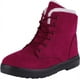thumbnail image 5 of Zapatos botas de nieve Zapatos de algodón de piel de mujer Botas de mujer de talla grande Botas de nieve coreanas Zapatos cálidos de invierno, 5 of 5