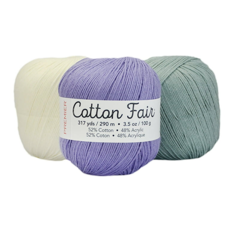 Premier Yarns 27-22 Cotton Fair Solid Yarn-Sprout 