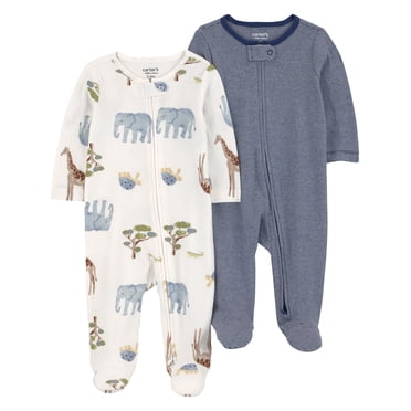 Carter's Child of Mine Baby Sleep 'N Play, 2-Pack, Sizes Preemie-6/9 Months