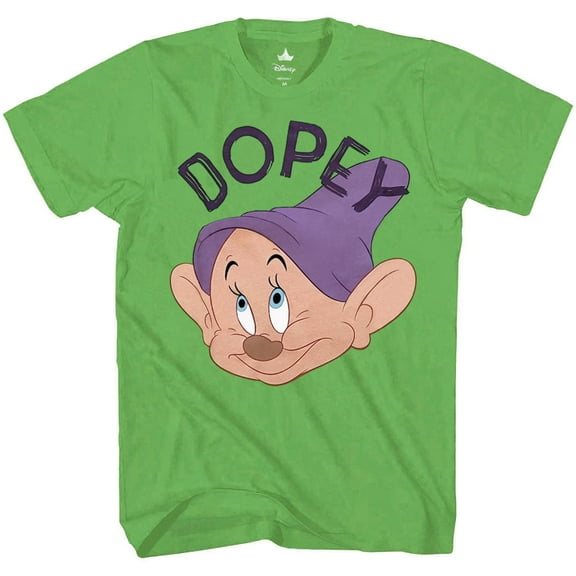 Snow White and Seven Dwarfs Dopey Face T-Shirt