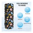 thumbnail image 3 of Neck Gaiter Face Mask Men Women, Pink Gold Blue Shell Conch Warmer Breathable Face Cover Scarf Bandanas Head Wrap Hiking Cycling Ski Sports, 3 of 6