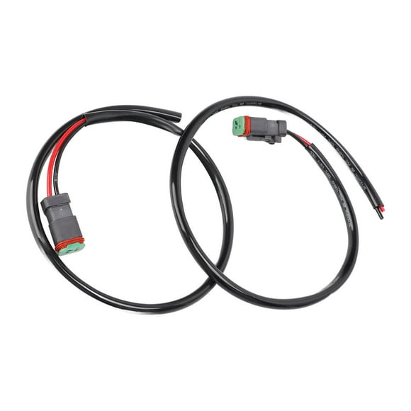 Light Bar Wiring Harness, Compact Portable Reliable Durable Deutsch Connector For Vehicles For Bicycles For Boats