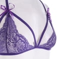 thumbnail image 4 of VISgogo Lencería sexy para mujer, ropa interior de muñeca con vendaje exótico, conjunto de tirantes con frente de celosía VISgogo moda, 4 of 9