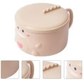 thumbnail image 2 of MasteelfCA 1Pc Stainless Steel Dinosaur Pattern Noodle Bowl with Lid Kitchen Food Bowl, 2 of 7