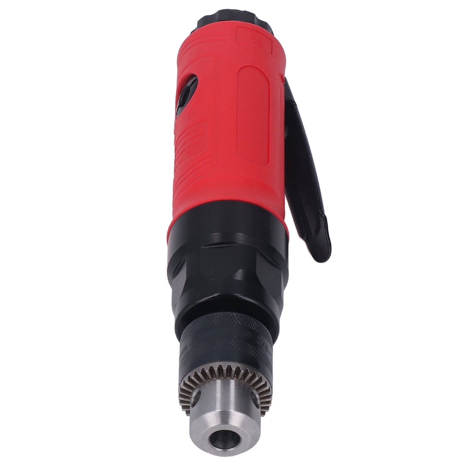 3/8in Air Straight Drill, Pneumatic Power Drill Zinc Alloy Body 2500rpm Comfortable Grip  for Drilling Projects