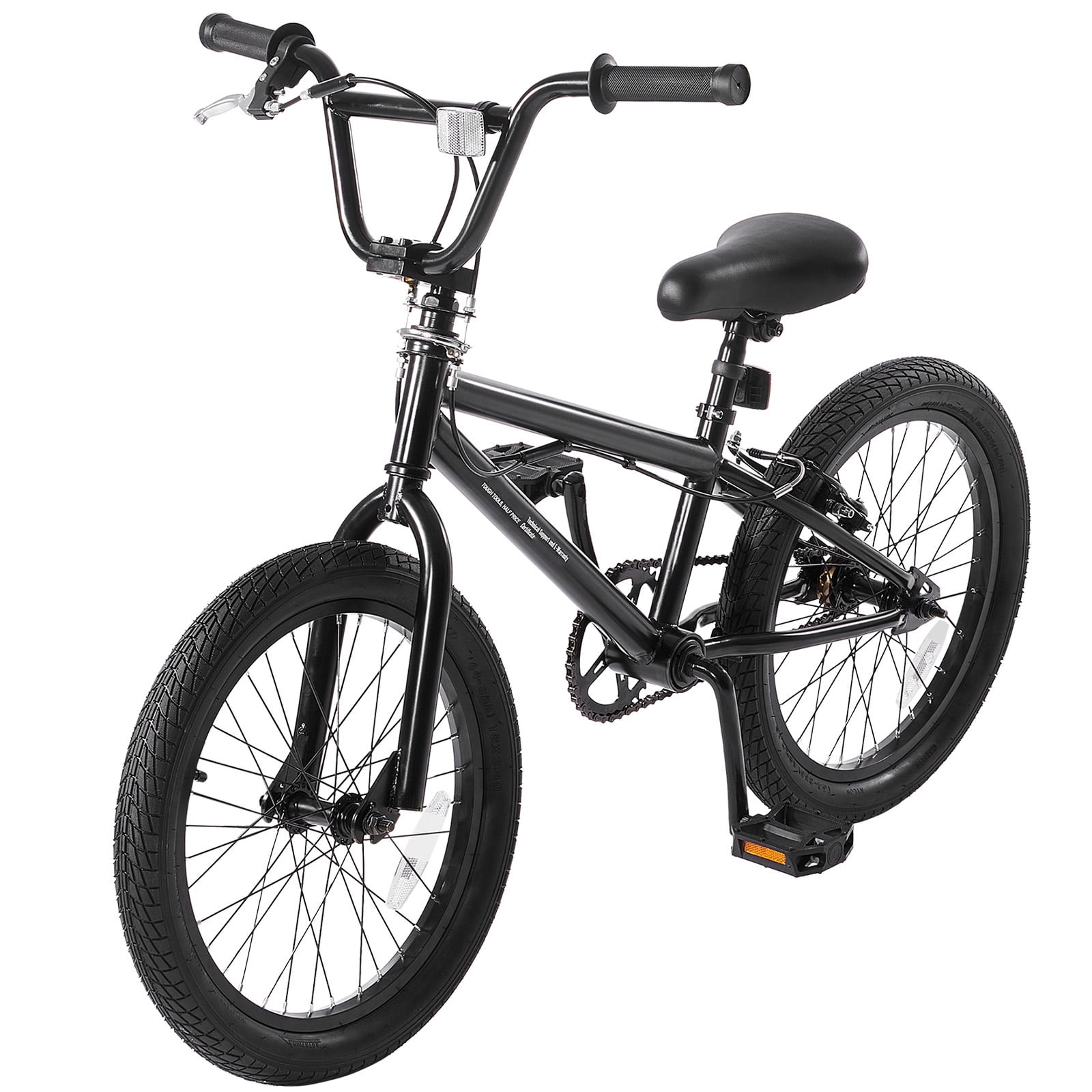KFFKFF Stunt BMX Bike, 20-Inch Wheel, 360° Rotating Feature with 4 