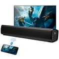 thumbnail image 1 of 2.1 Channel Bluetooth 5.0 Soundbar with Deep Bass, Optical & AUX Inputs, Compact Wall-Mountable Sound Bar for TV, Home Theater & Gaming, 1 of 9