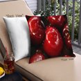 thumbnail image 1 of Ahgly Company Color Focus Red Coussin Décoratif d'Extérieur, 18 Po X 18 Po, 1 of 6