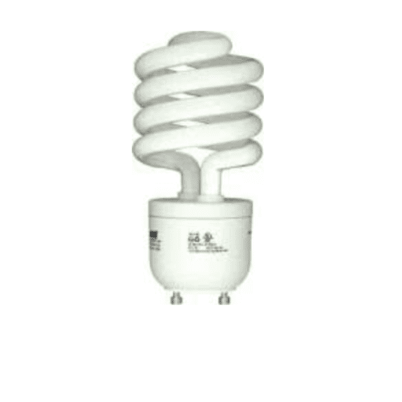 GoodBulb 23W Mini Spiral CFL Light Bulb 5000K Daylight GU24 Base 1600 Lumens 10000 Hour Life 2 Pack