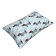 thumbnail image 2 of Fotbe Dachshund Dog Puppy Pillow Cases - Envelope Closure - Luxury, Extra Soft, Cooling Pillow Covers - Wrinkle, Fade, Stain Resistant-14"x20", 2 of 8