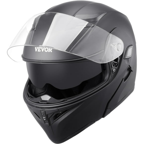 Casco de moto sin máscara VEVOR Casco de motocross con ranura para Bluetooth