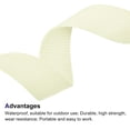 thumbnail image 3 of Polypropylene Webbing Straps for Outdoor Activities and More Beige, 3 of 5