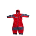 thumbnail image 3 of Children's One-Piece Waterproof Trail Rain Suit Jazzy Pink, 3 of 4