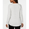 thumbnail image 2 of Karen Scott Women's Textured Sweater White Size XX-Large, 2 of 3