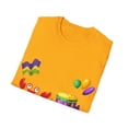 thumbnail image 4 of Mardi Gras Crabs Unisex Softstyle T-Shirt, 4 of 4