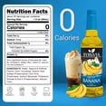 thumbnail image 3 of Syruvia Sugar Free Banana Flavored Syrup for Drinks, Cocktails, Lemonades, Iced Teas and Desserts – 25.4 fl oz, 3 of 7