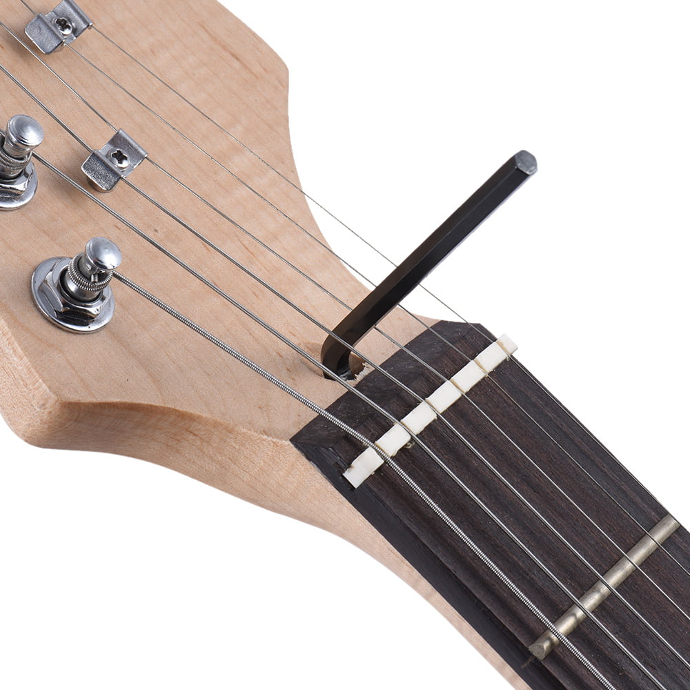 Pili-Paradise Guitar Bass Neck Bridge Screw Truss Rod Adjustment Wrench Set Repair Tool 9pcs Set With Copper Guitar Pick 