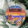 thumbnail image 2 of Personalized Barcelona Christmas Ornament 2025, Landscape Ornament Xmas, Gift for Traveler, Travel Souvenir Keepsake Gift for Family Friends, Christmas Tree Decoration Ornament naDZzt (Barcelona), 2 of 4
