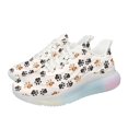 thumbnail image 2 of Psesaysky Colorful Cat Paw Sneakers Women Girls Rainbow Atmospheric Cushion Running Shoes for Women Students Anti-Slip Durable Casual Shoes, 2 of 7