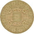 thumbnail image 2 of Rugs.com Amina Collection Rug – 8 Ft Round Light Green Medium-Pile Rug Perfect For Kitchens, Dining Rooms, 2 of 9