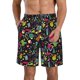 thumbnail image 1 of Fotbe Colorful Geometric Figures Trajes de Baño Estampados para Hombre, Shorts de Verano de Secado Rápido, Ropa de Playa, Bañadores-Small, 1 of 6