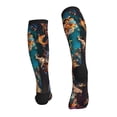 thumbnail image 2 of Bixox Whimsical Animal Spiral Print Compression Socks,Compression Socks Women & Men Circulation for Medical,Running,Athletic, 2 of 7