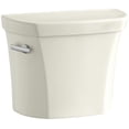 thumbnail image 3 of Kohler Wellworth Class Five Watersense High-Efficiency Toilet Tank With Left-Hand Trip Lever, Biscuit, 1.28 Gpf, 3 of 5