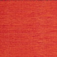 thumbnail image 5 of SAFAVIEH Montauk Ben Striped Soft Braided Cotton Runner Rug, Orange/Red, 2'3" x 8', 5 of 5
