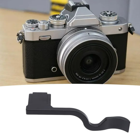 Aluminum Alloy Thumb Up Grip Camera Hand Support Rest Hot Shoe Dust Proof Cover for ZF ZFC