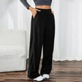 thumbnail image 5 of Annhoo Womens Casual Pants Corduroy Athletic Comfy Elastic Waist Long Pants Sports Jogger Loose Trousers with Pockets, 5 of 8