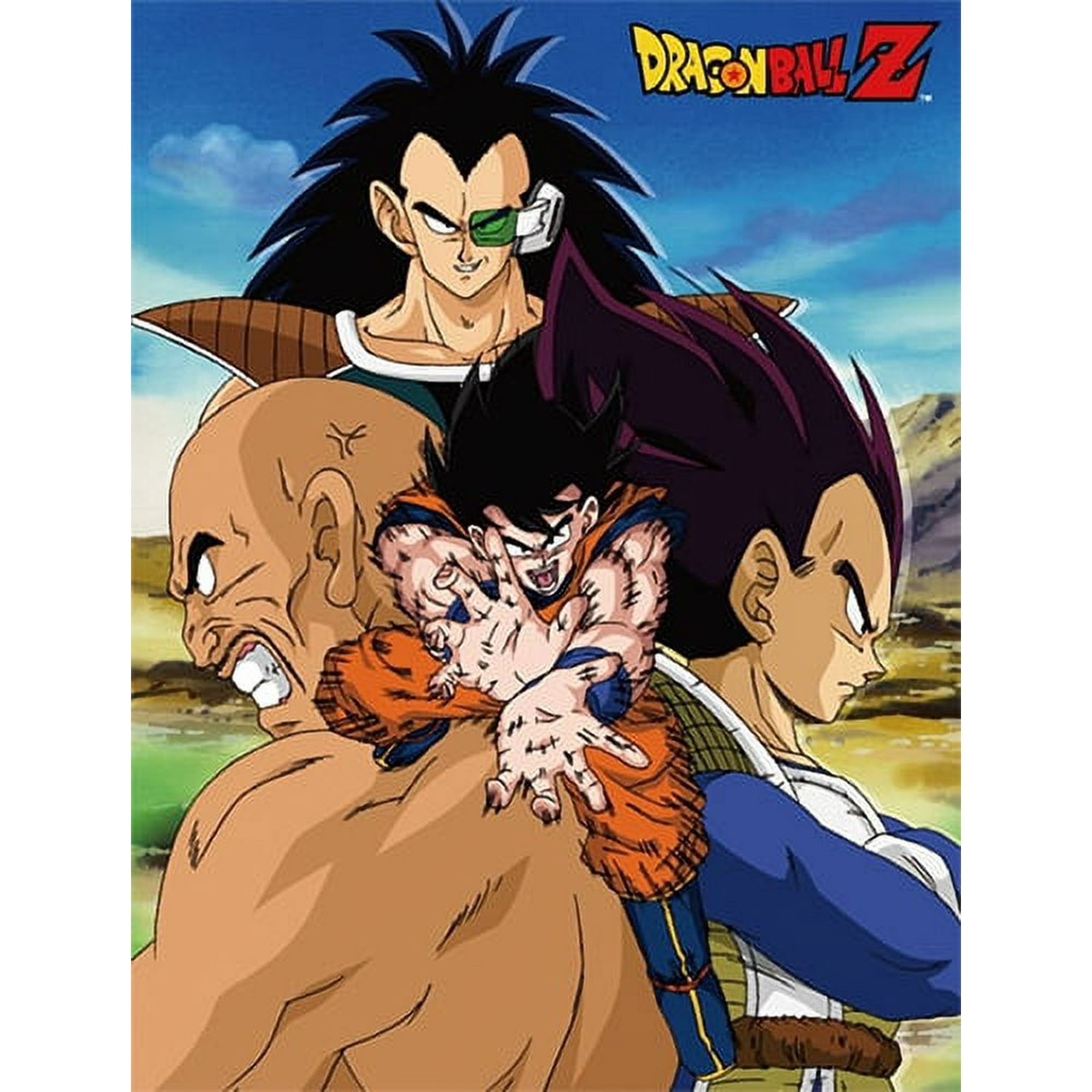 Blanket Dragon Ball Z Goku vs Saiyans Throw New Fleece Throw ge57813 Walmart
