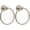 Brushed Nickel, variant on Preston Collection Spot Resist Brushed Nickel Single Post Toilet Paper Holder, Wall Mounted Toilet Roll Holder, DN8408BN